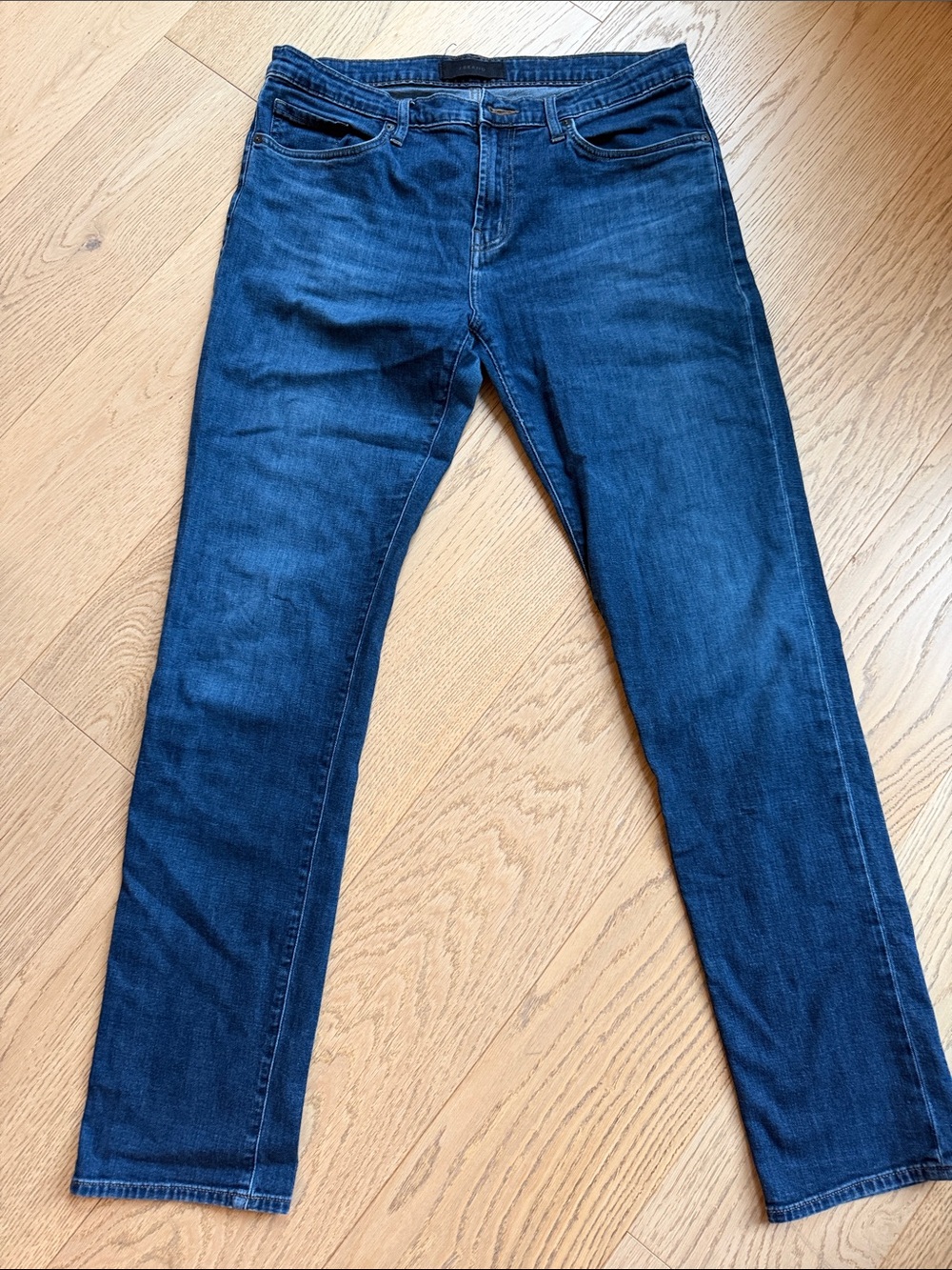 J Brand Slim Straight Jeans in Dark Blue